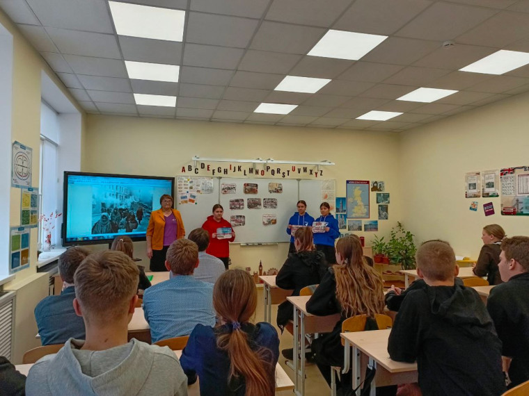 Блокадный Ленинград.